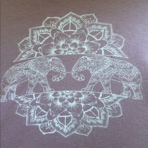 Cute charm pink sweater