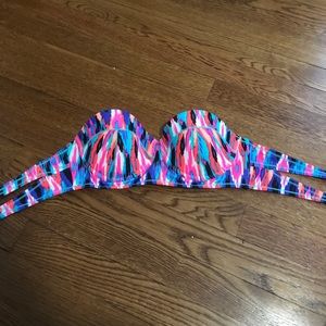Multicolor Swim Top