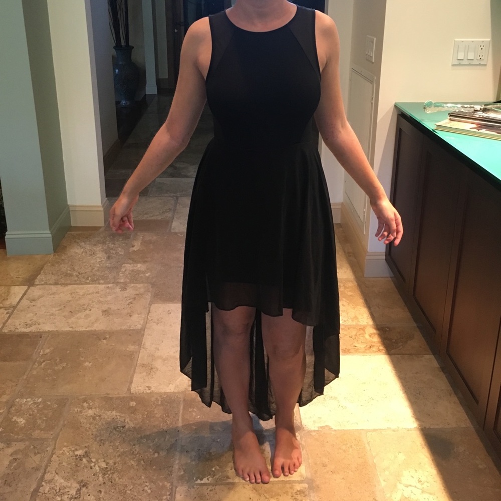 H&M Black High-Low elegant dress!