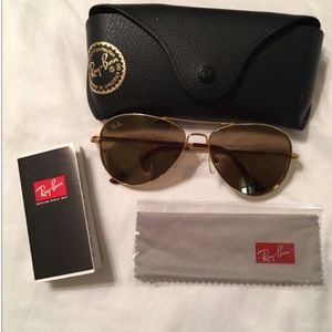 💢SOLD💢Ray-Ban Golden Gradient Aviator Sunglasses