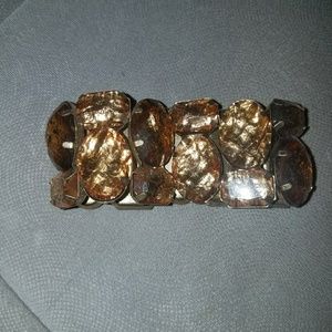 Shimmer brown bracelet