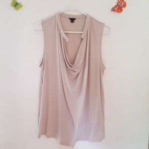 Ann Taylor Nude Professional Blouse