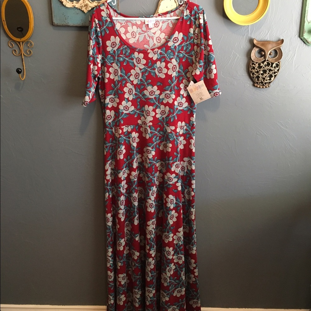 LuLaRoe Ana dress, size XL