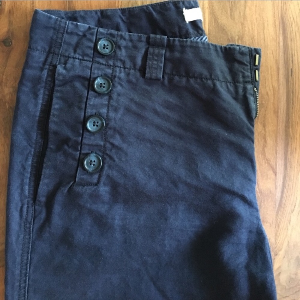 LOFT Navy Blue Sailor Pants - Size 10T