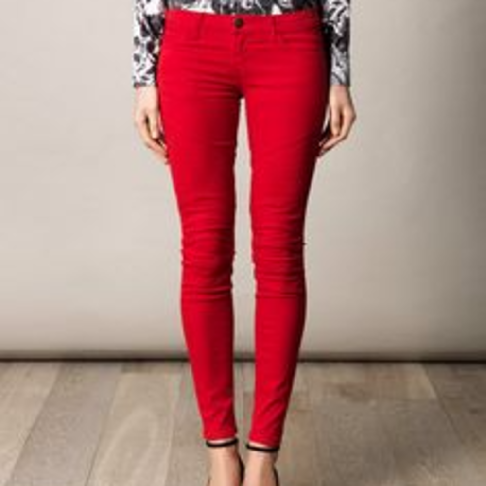 Chor Skinny Red Jeans