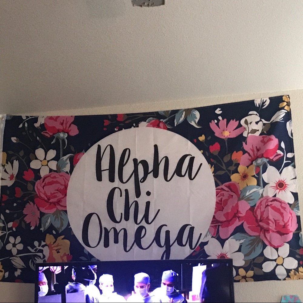 ALPHA CHI OMEGA FLAG