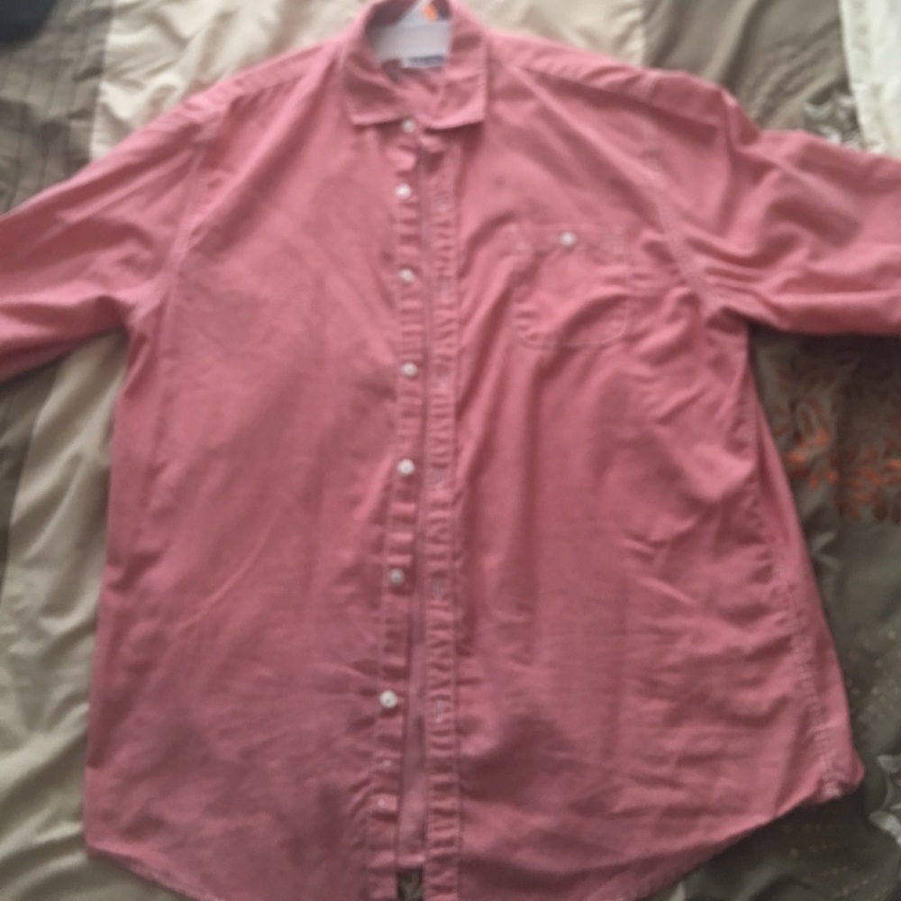 Michael Brandon Medium Pink Dress Shirt
