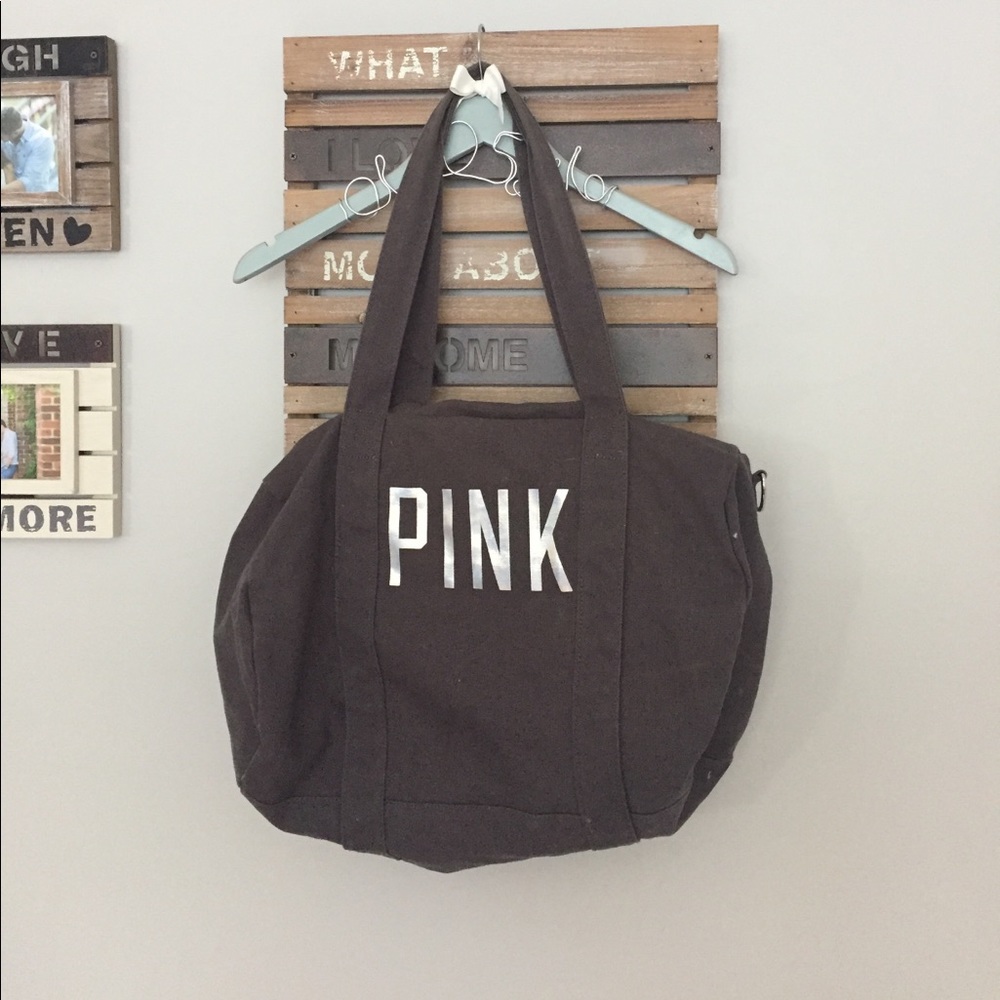 PINK weekender bag