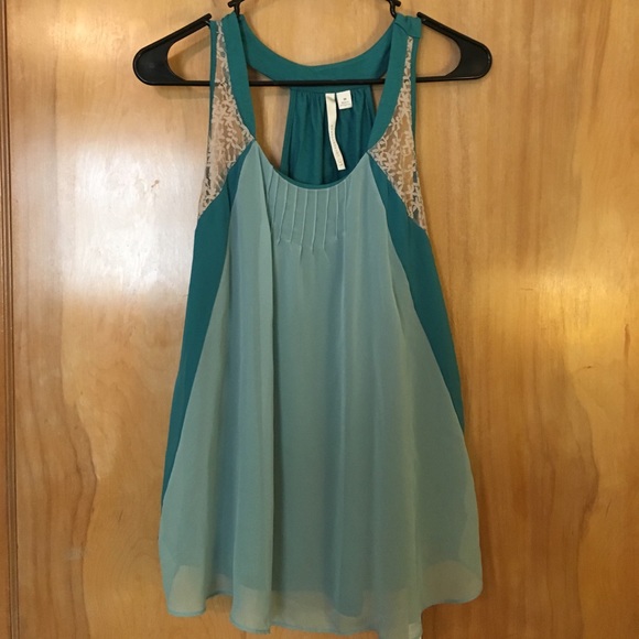 LC Lauren Conrad Tops - Teal Lauren Conrad Top