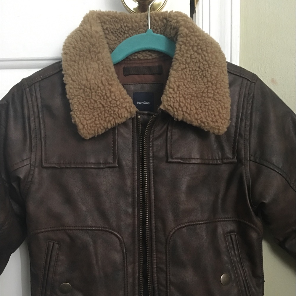 Gap Kid's faux Bomber jacket.