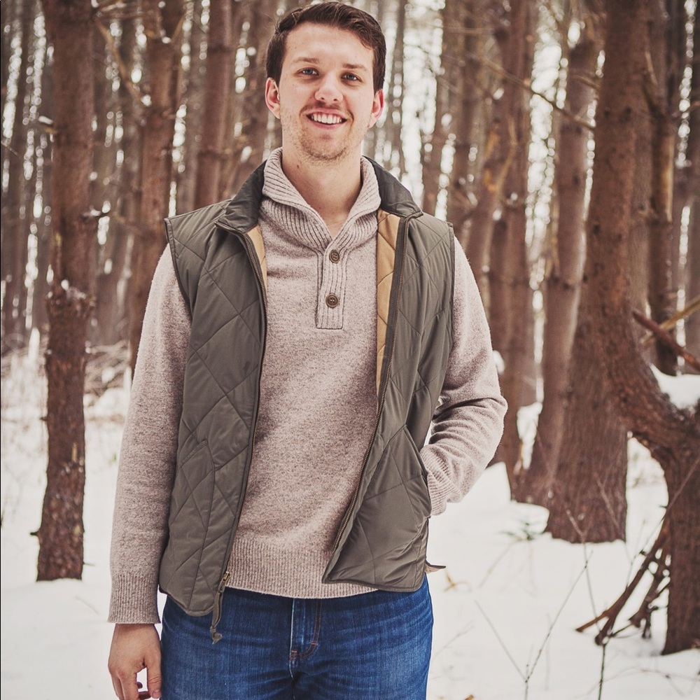 Men's Jcrew lambs wool sweater