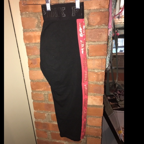 💕Victoria Secret PINK! Yoga Pants mid-length - Picture 1 of 2