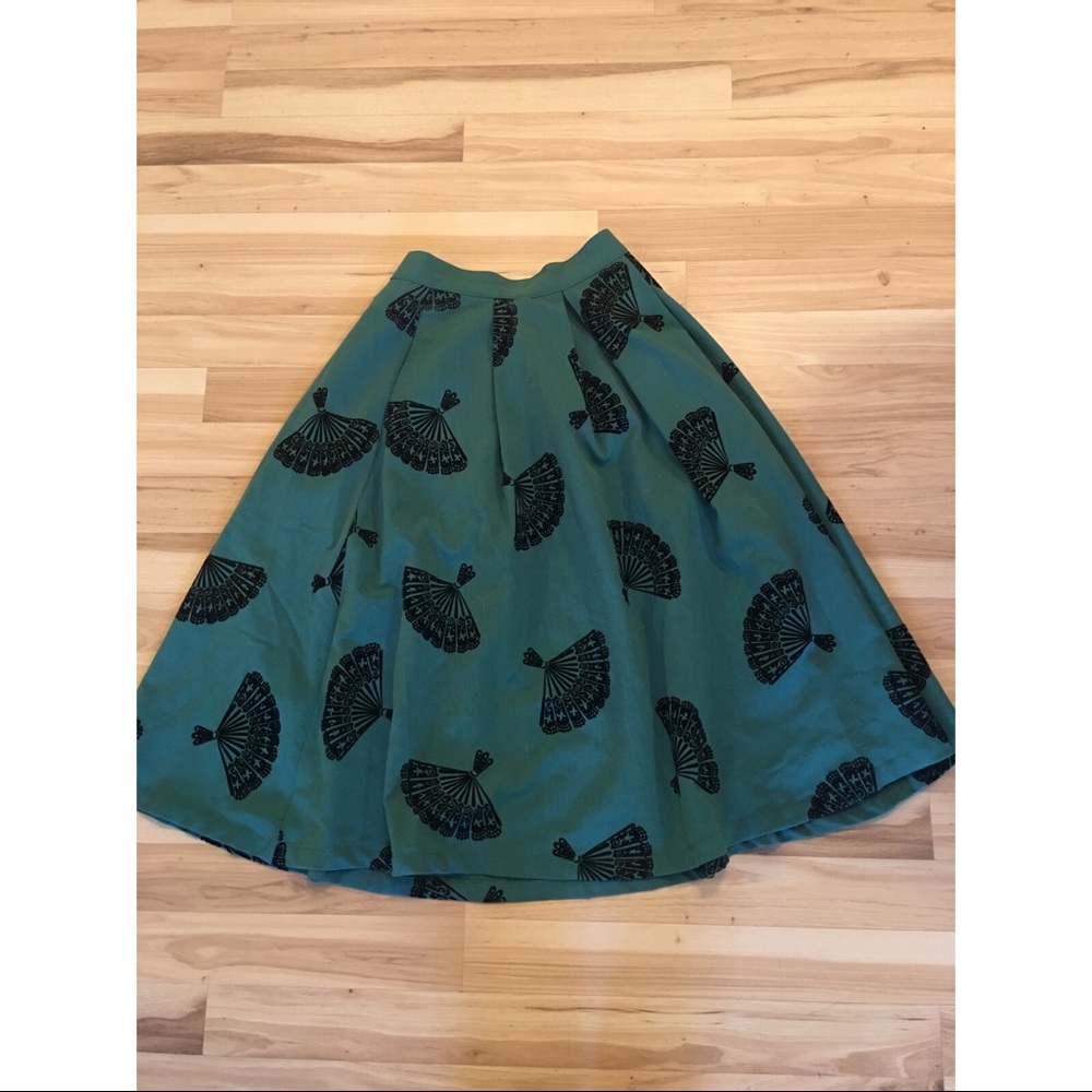 Bettie Page circle skirt