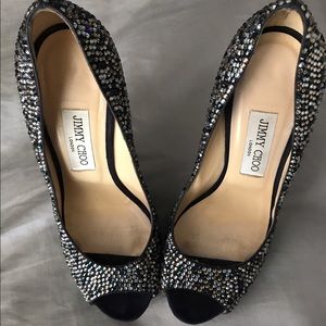 Jimmy Choo platform heels size 39 or 8 1/2