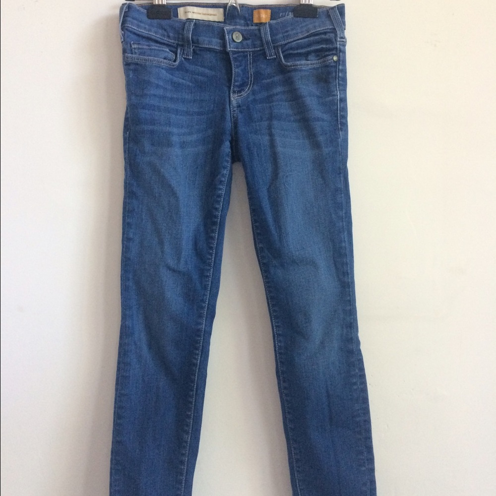 Anthropologie Pilcro Serif Jeans Petite Sz 24
