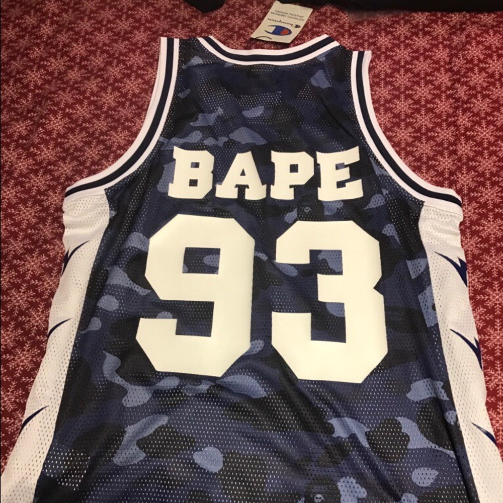 Bape & Champion Basketball Jersey
