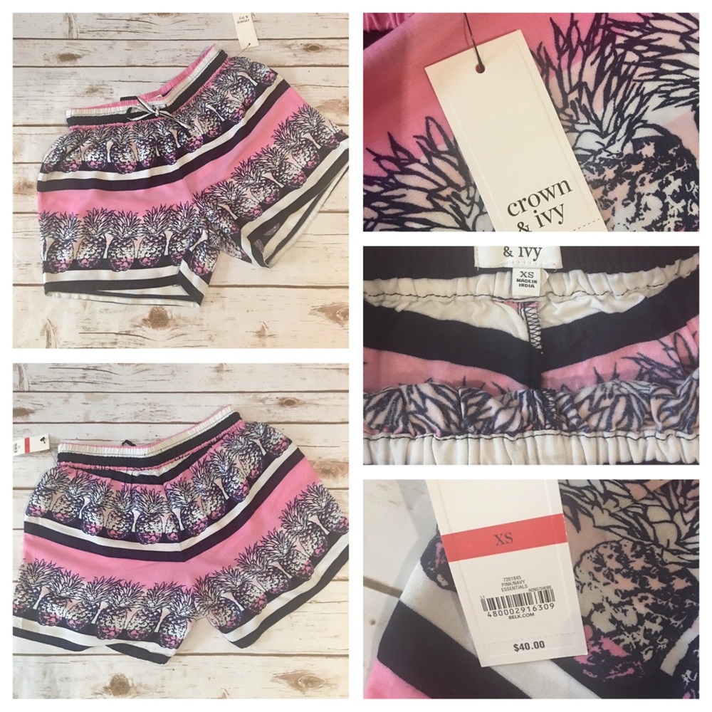 NWT Crown & Ivy Shorts XS