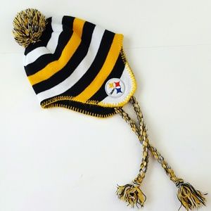 Steelers Knitted Pompom Hat