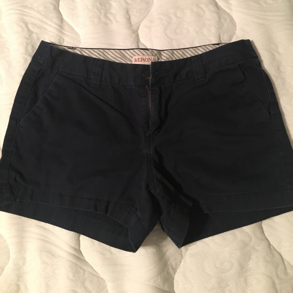Navy shorts
