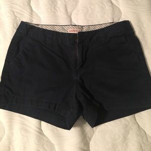 Navy shorts