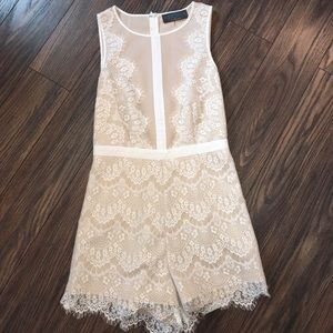 Lace romper