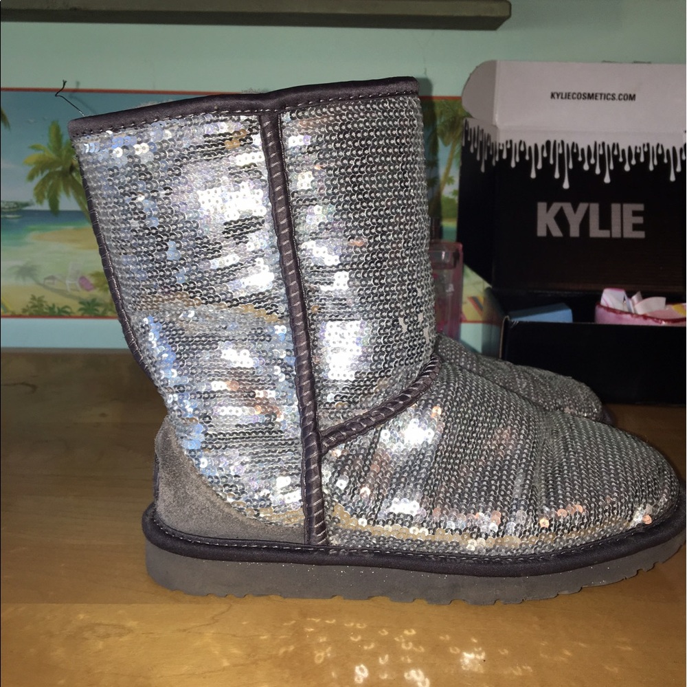 Sequin UGG Boots