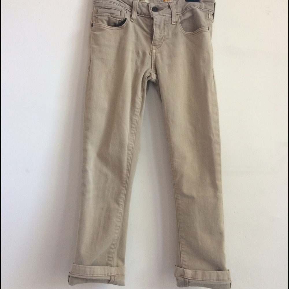 Pilcro Anthropologie tan jeans 24p