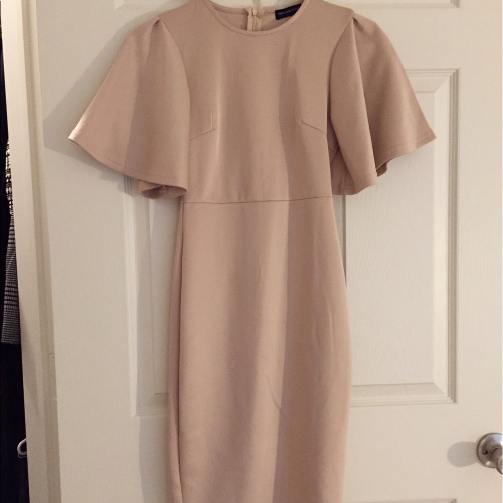 Flare short sleeve dress