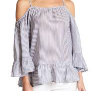 beachlunchlounge off the shoulder top