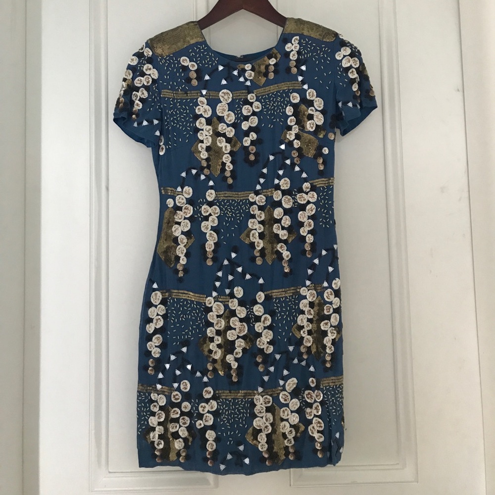 Beaded/sequined French Connection dress size 0