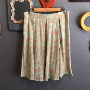 LuLaRoe Madison skirt, size L