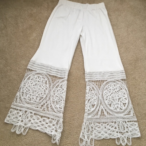 ashley stewart white pants