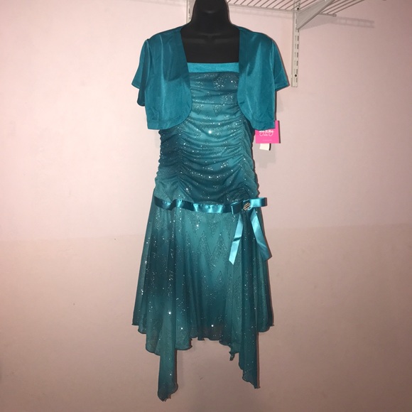 Final Sale🎈BY AND BY GIRL Byer Sparkle Dress - Picture 1 of 8