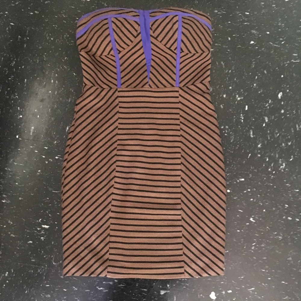 💙SOLD!!💙Ark & Co. striped strapless dress