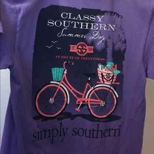 "Classy southern summer day" simply southern shirt