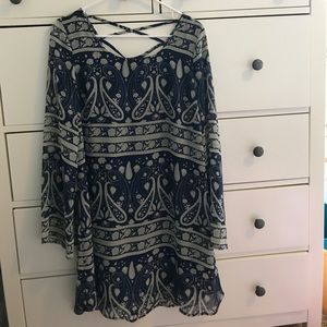 Women's Flowy Paisley Dress