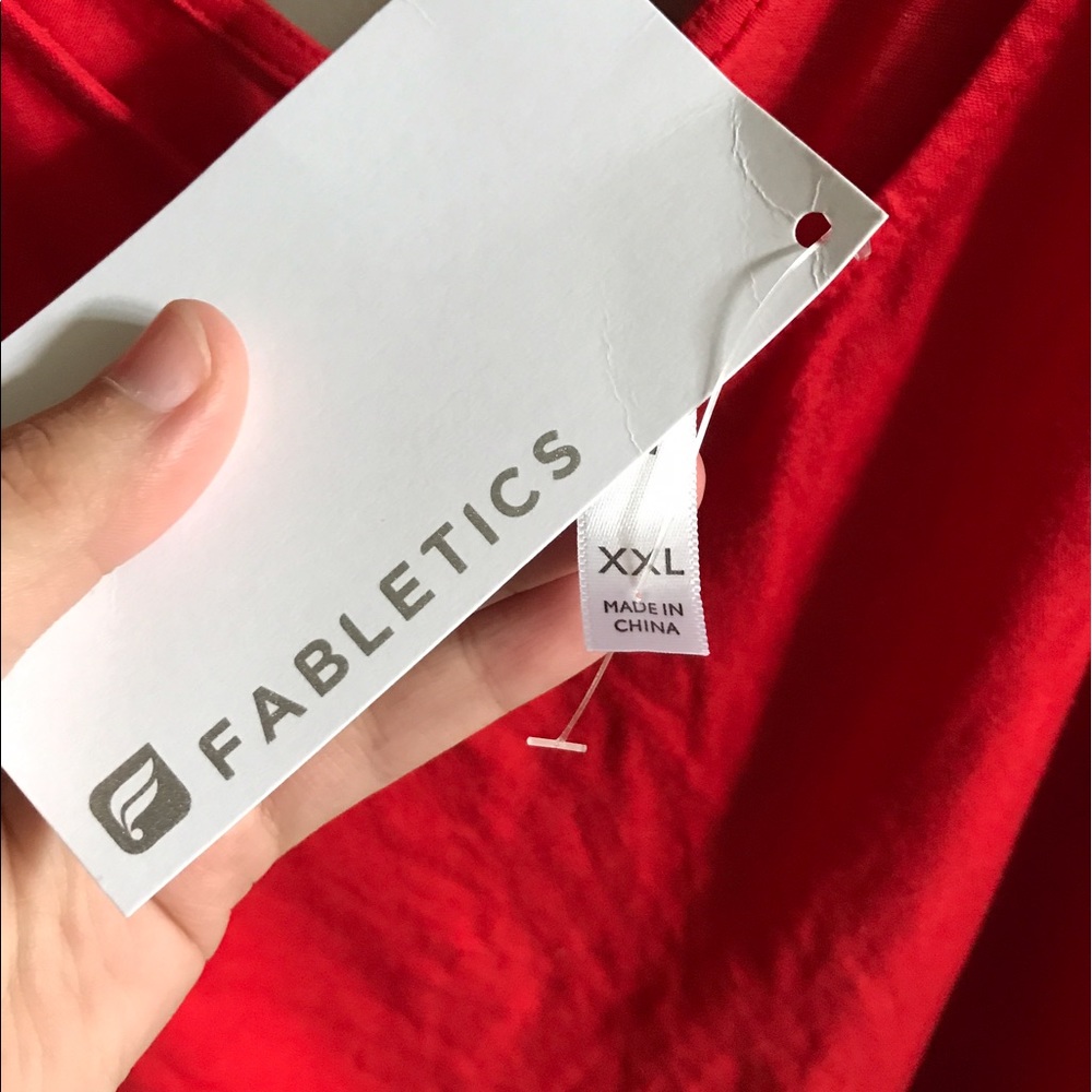Fabletics Red tank - Picture 2 of 2