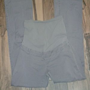 Grey motherhood maternity pants (S)