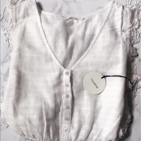 [Tularosa] Rhonda Fringe Romper - Picture 3 of 5