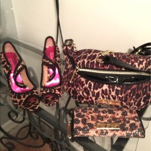 Leopard print cross body