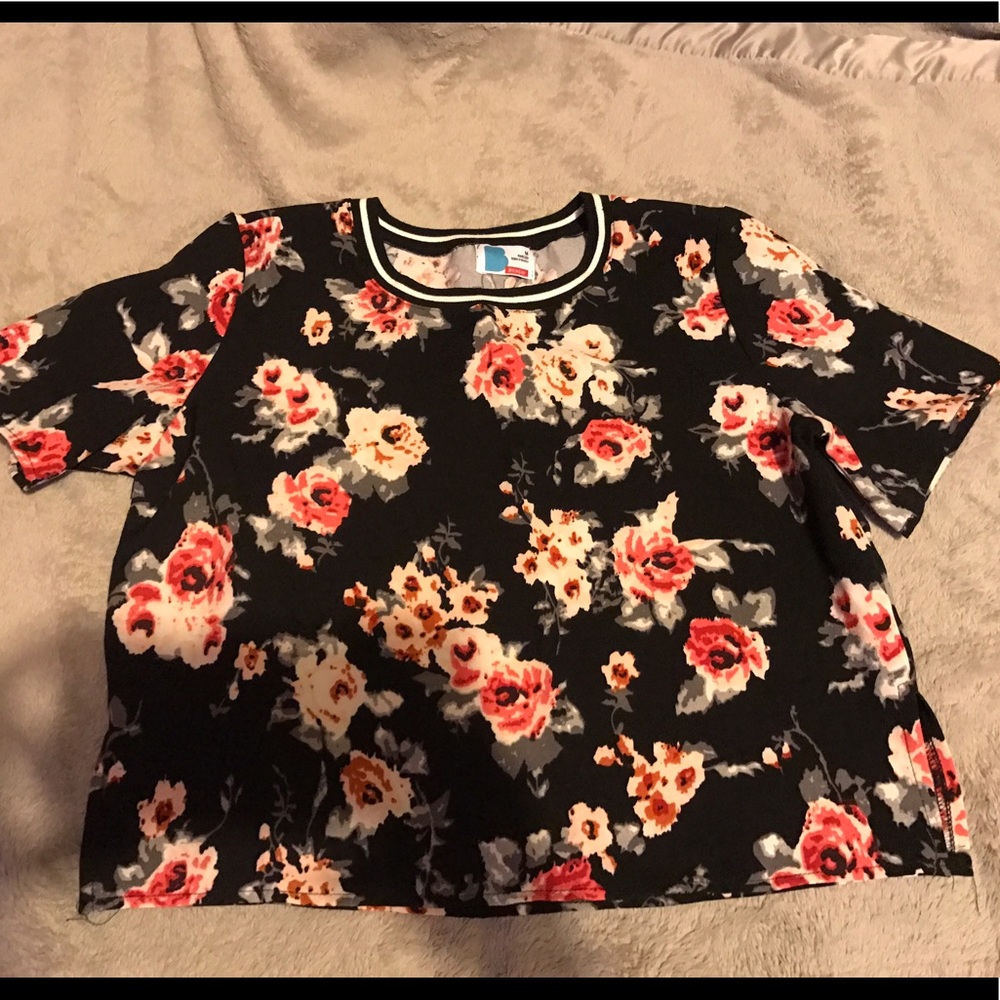 Crop top from bench