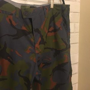 Army print cargo pants by crooks and castles