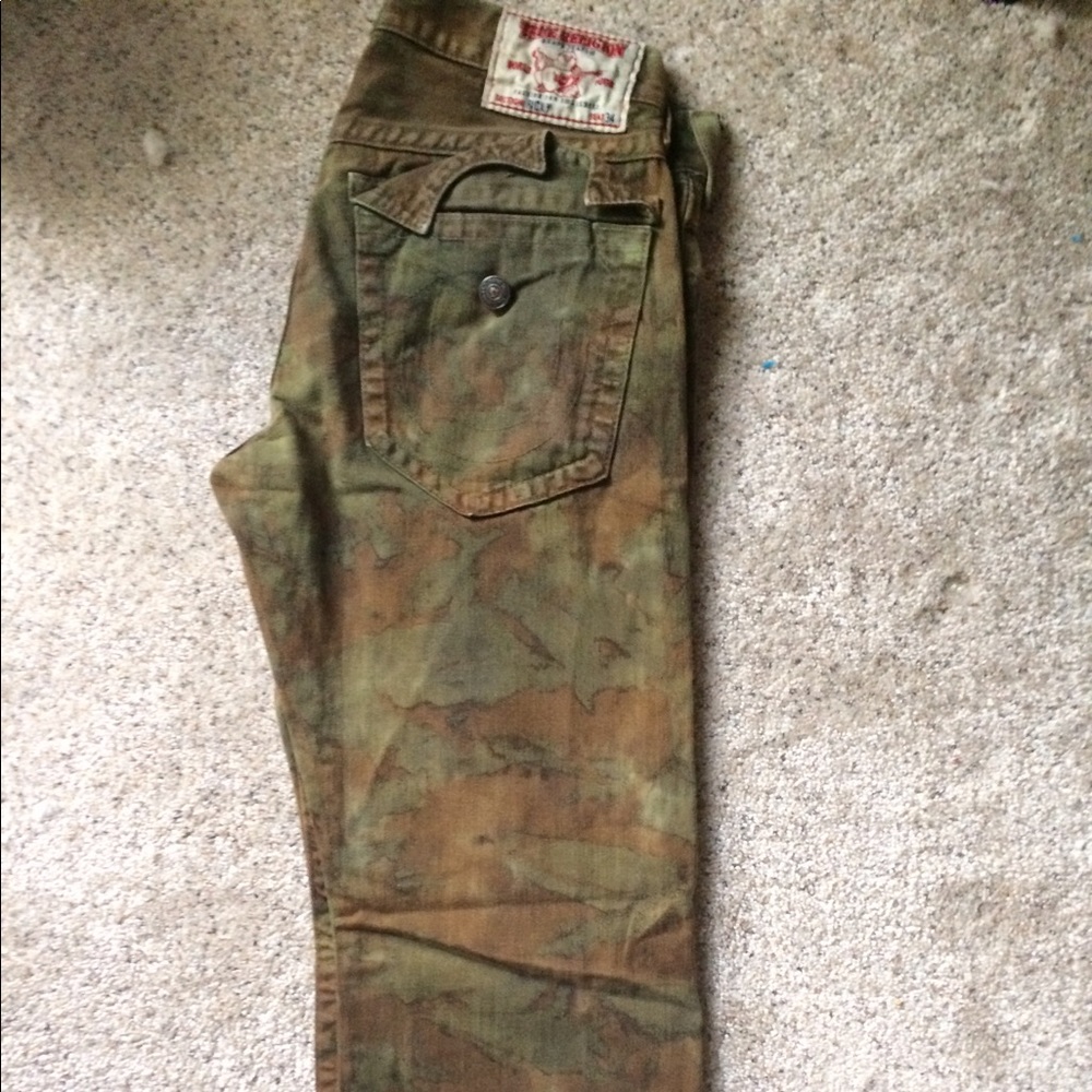Tru Religion Camo Jeans