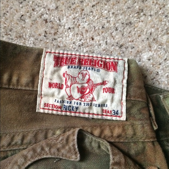 Tru Religion Camo Jeans - Picture 2 of 3