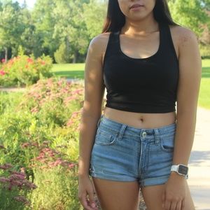 Sleeveless Crop Top