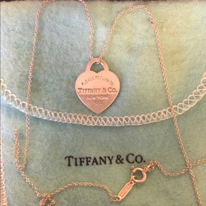 Tiffany & Co. necklace.