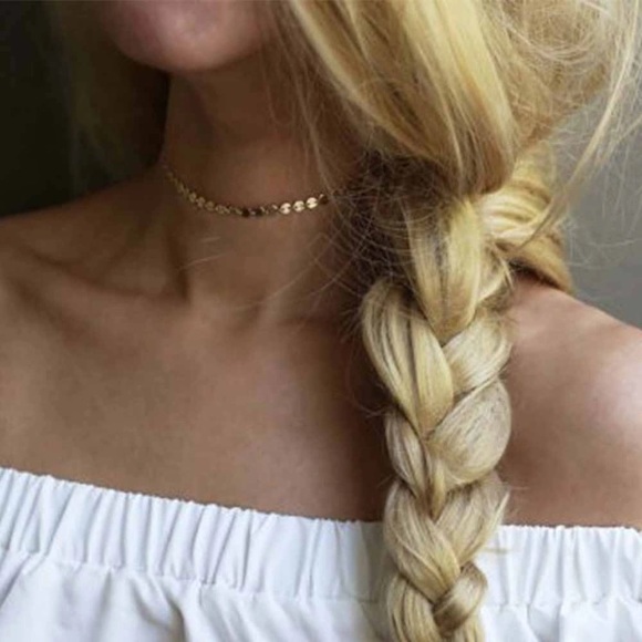 5 for $25 Chain Choker Necklace - Picture 2 of 5