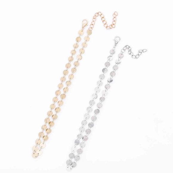 5 for $25 Chain Choker Necklace - Picture 3 of 5