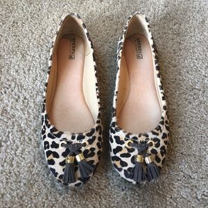 Sperry Cheetah Flats