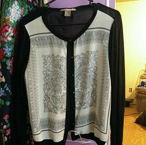 Love 21 Lightweight Cardigan Blouse